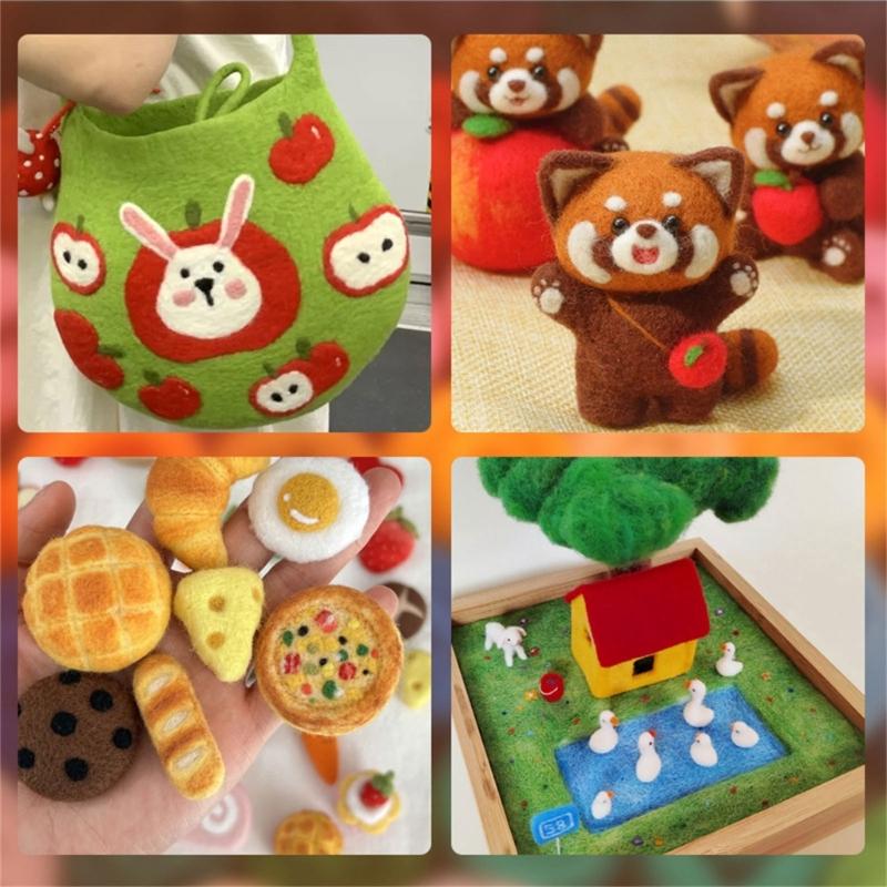 Embroidery Punch Needle Adjustable Punch Needle Set Practical Punch Needle Tool Set Embroidery Pen for Embroidery Craft