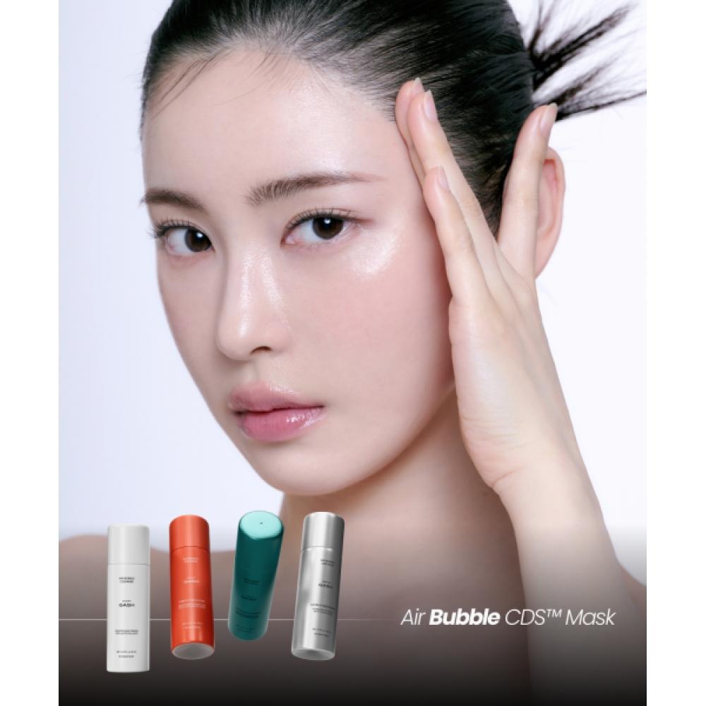 Gear By Gash [quick Dry Care Special Set] Air Bubble Cds Mask Pack Ultra V Aqua Balm  150 Doses  +targeted Blemish Toner  100ml 