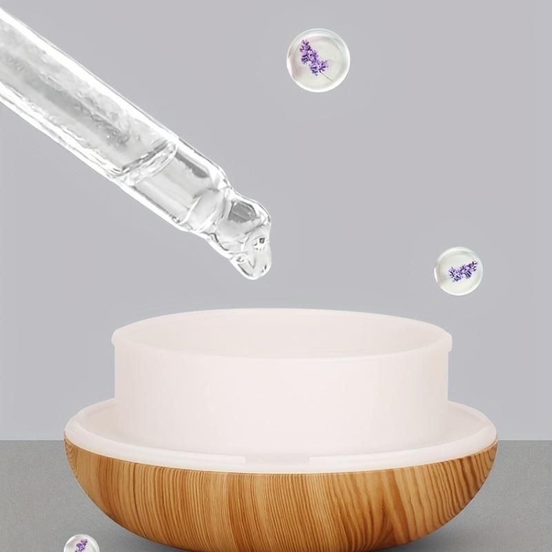 Вулканический аромадиффузор лампа с эфирным маслом 350 мл USB портативный увлажнитель воздуха с цветным пламенем ночник