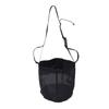 Horse Hay Feeding Bag with Adjustable Neck Strap Spill Proof Nylon Mesh Feed Bucket for Cattle Sheep