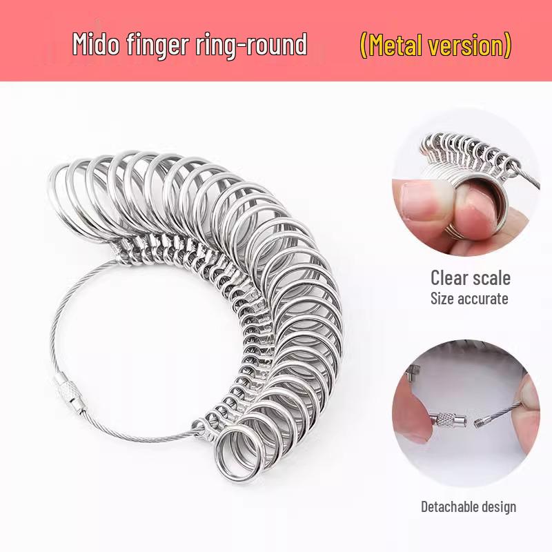Гонконгский кольцемер - Инструмент для измерения пальца для точного размера кольца
