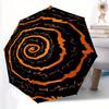 1 шт. Складной компактный зонт-трость с автоматическим открыванием/закрыванием и спиральным узором, 8 прочных спиц, легкий, портативный, для повседневного использования, подарок,,128