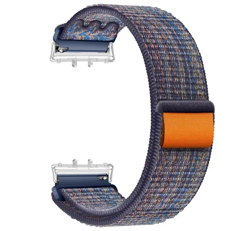 Спортивная нейлоновая петля для ремешка Samsung Galaxy Fit3 Аксессуары Дышащая Регулируемая Замена ремешка браслета для galaxy fit3band