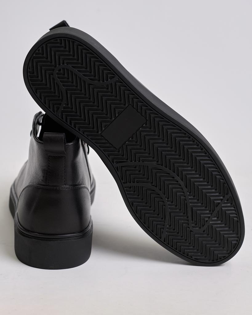 Men's Winter Boots Davis 47475 42 Black Leather