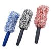 Car Wheel Cleaning Brush Detail Brush Plush Soft Microfiber Wheel Cleaning Brush Vehicles Cleaning Maintain Accessories