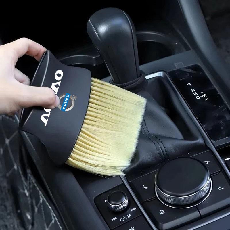 Car Dust Soft Brush Removal Air Vents Cleaning Accessories For Volvo XC90 V90 V60 XC60 V40 S80 S60 S90 C40 XC40 V70 XC70 C30 C70