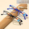 Fashion Anti-blue Reading Glasses 2 Pairs Of Protective Reader Glasses Unisex Comfortable Reading Glasses 653