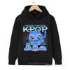 Kids Warm Kpop Demon Hunters Casual Fashion Autumn Winter Boys Girls Sweatshirt Hoodie Anime Clothes