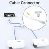 2-in-1 POE Splitter Three-Way RJ45 Connector for Security Camera Installation ,Network Monitoring System
