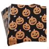 40pcs Happy Halloween Pumpkin Paper Napkin Disposable Tableware Decor