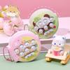 Multi-functional Music Notepad Keychain Bag Pendant Toy Key Ring Cartoon Notepad Pendant  Game