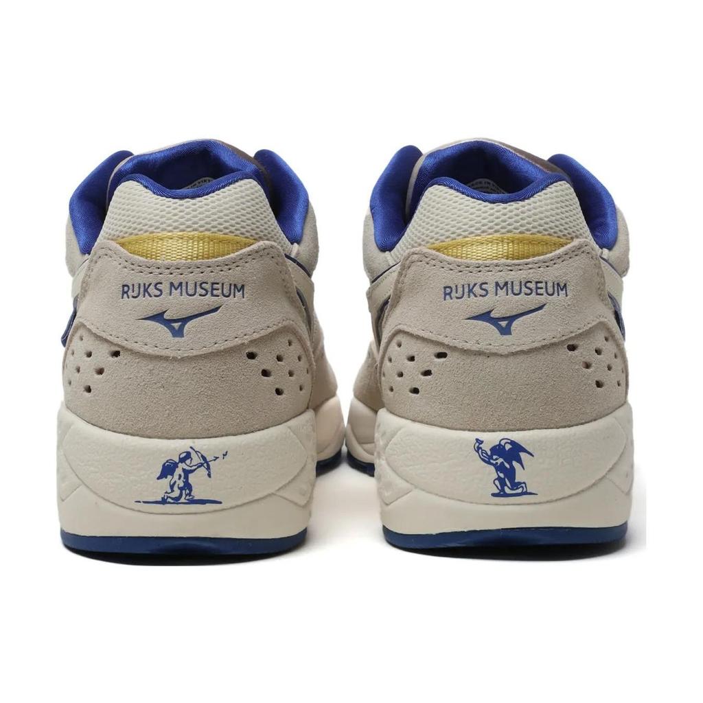Mizuno Contender Rijks Museum Нескользящие повседневные кроссовки с низким верхом для мужчин, светло-голубые D1GD232201