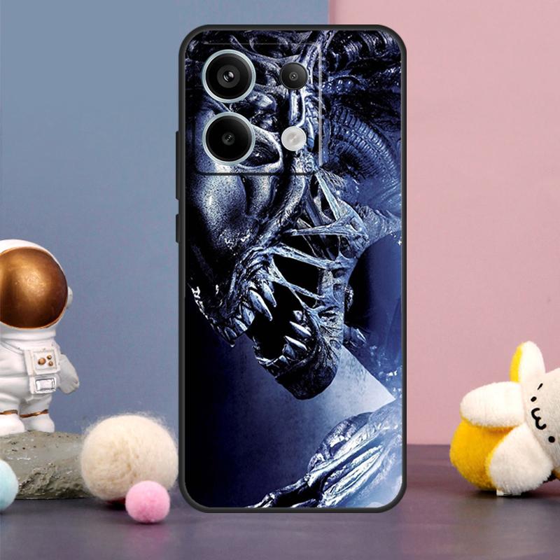 Alien Predator Case For Xiaomi Redmi Note 15 Pro Plus 10 11 12 13 14 Pro Redmi 15 15C 14C 10C 12C 13C Cover