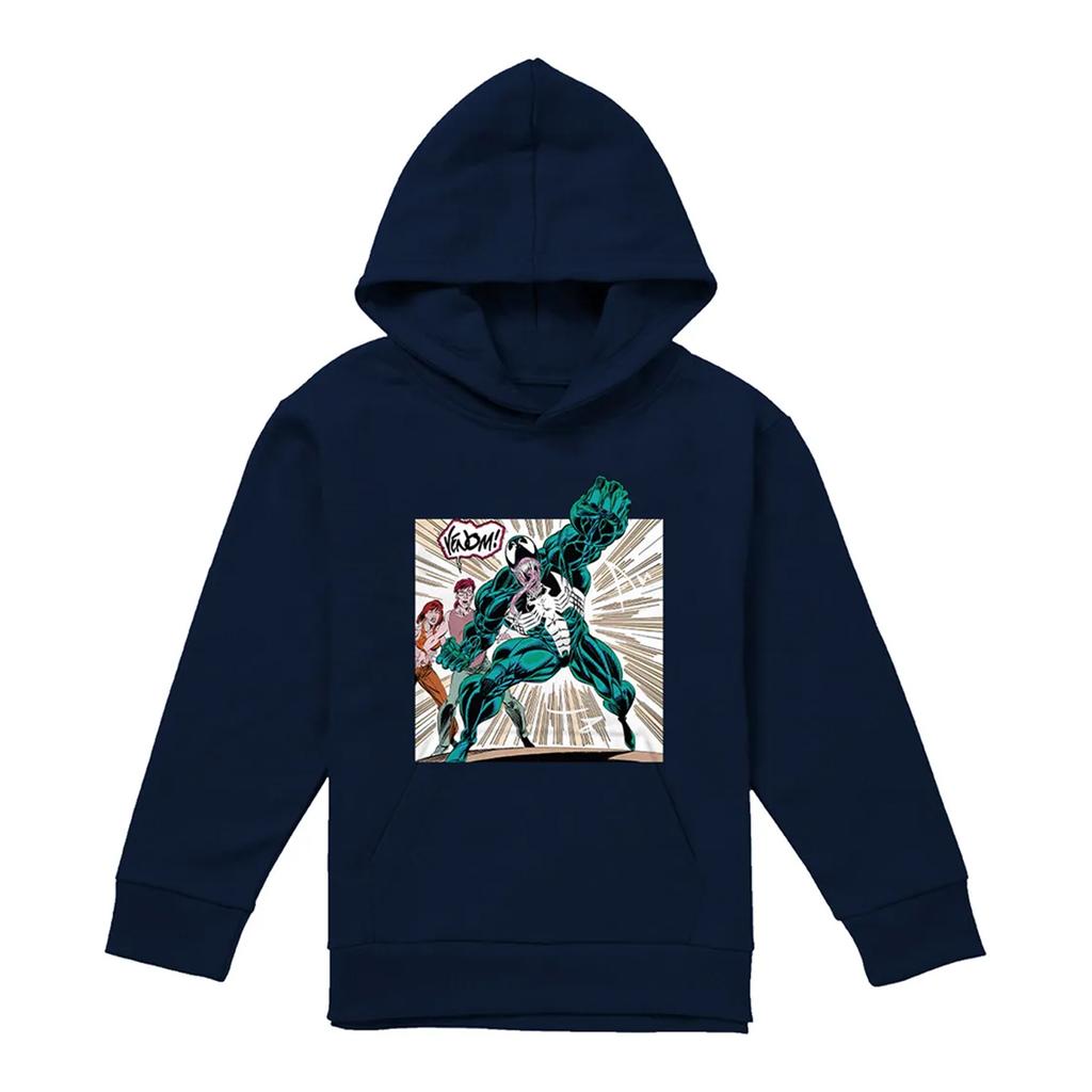 Venom Childrens/Kids Comic Pull Over Hoodie