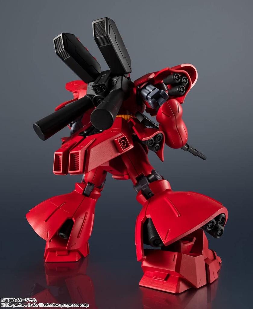GUNDAM UNIVERSE Мобильный доспех Гандам Контратака SAZABI 155 мм окрашенная подвижная фигурка BAS63290 MSN-04 персонажа Приблизительно. АБС и ПВХ