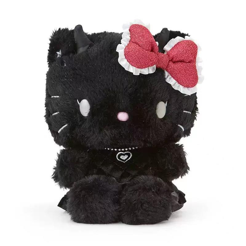 Charming Sanrio Demon Angel Kt Plush Doll Keychain Adorable Design Ideal For Young Girls