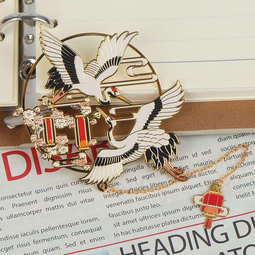 Beast Stationery Metal Bookmark Metal Pagination Mark Chinese Style Brass Bookmark Book Clip