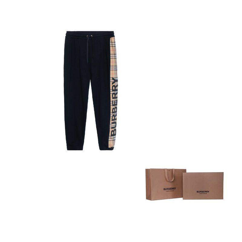Burberry Трикотажные брюки женские черные 8024541