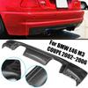 Автомобильный задний бампер диффузор спойлер для BMW E46 M3 COUPE 2002 2003 2004 2005 2006 углеродное волокно автомобильный внешний защитный кожух