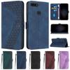 Чехол для Honor 7A Pro Чехол-кошелек Huawei Honor 7A Pro Capa 3D Geometric Lattice для Huawei Honor7A 7 A AUM-L29