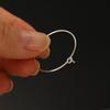 bottle Labeling Wire Hoops for Party,Bar Glass Tags Earring Hoop Material Glass Charm Wine Rings