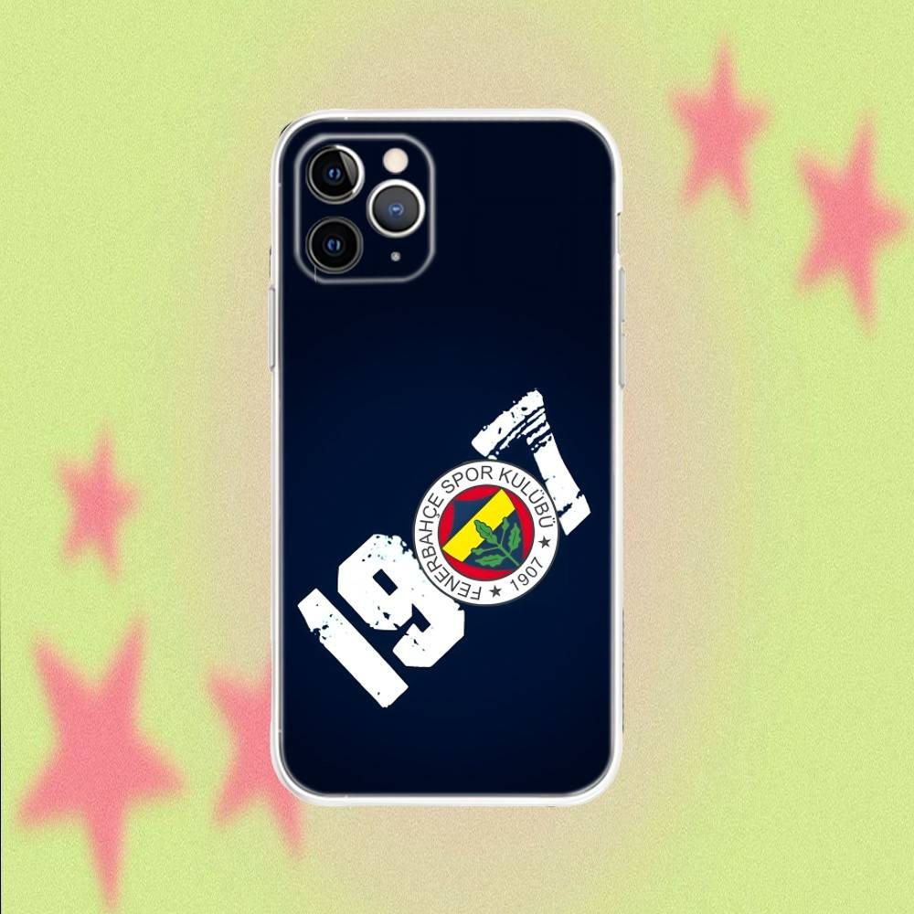 Turkey F-FenerbahceS-E For iPhone 17,16,15,14,13,12,11,Air,X,XR,Pro,Max,Plus Transparent Clear Cover