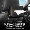 Автомобильная коробка для салфеток подвесная на солнцезащитный козырек спинку сиденья подлокотник автомобильная коробка для рисования подвесная креативная кожаные принадлежности для интерьера автомобиля