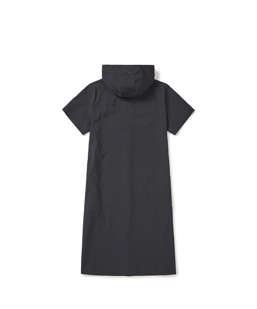 SNOWPEAK APPAREL Охлаждающее платье-худи Root (S25Mwrop65) Древесный уголь