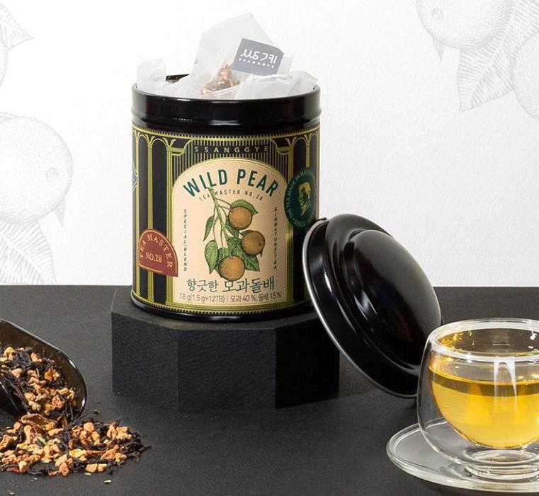 Настоящий корейский чай Ssanggyemyeongcha Master Can – Айва и фруктовый чай Dolbae