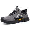 Labor Insurance Shoes Leather Breathable Anti-smashing Anti-piercing Fashion Work Shoes Construction Site Shoes