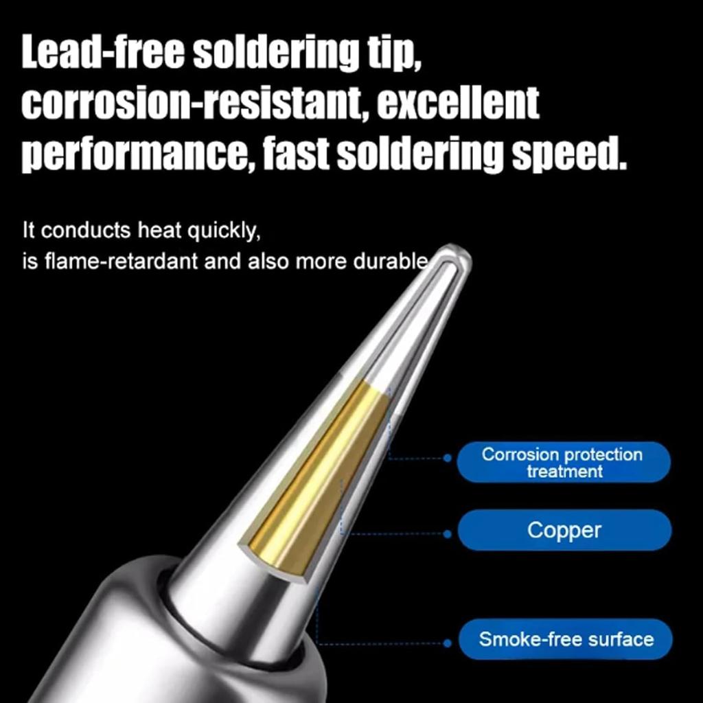 Industrial Grade Welding Pen Repair Tool Set, Digital Display Welding Pen, 3 in 1 Household High-Power Soldering Pen Set, Adjustable Temperature