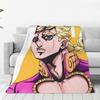 Аниме JOJO HD ART Пледы Мягкий Теплый Фланелевый Плед Покрывало для Кровати Гостиной Пикника Путешествия Дома Дивана