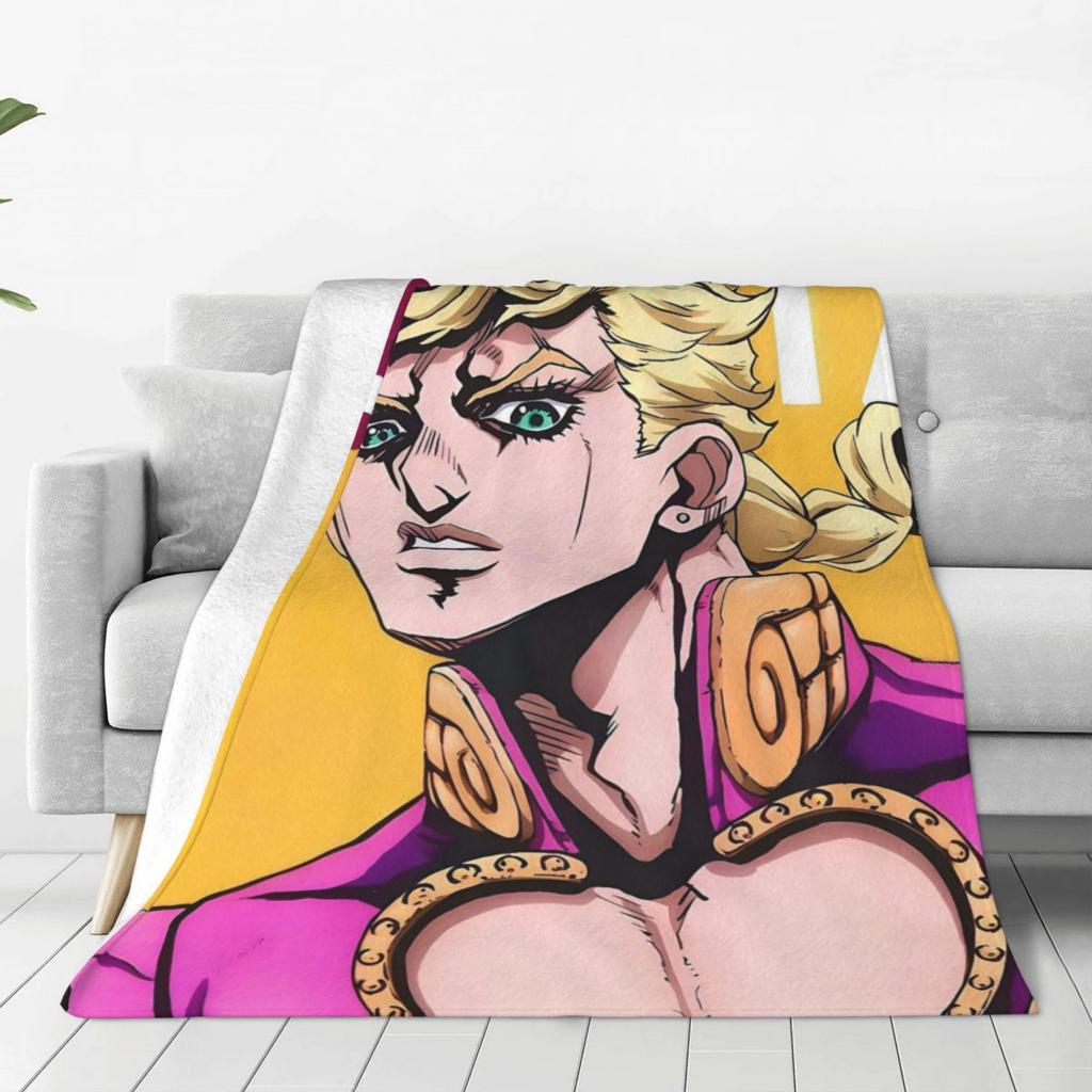 Аниме JOJO HD ART Пледы Мягкий Теплый Фланелевый Плед Покрывало для Кровати Гостиной Пикника Путешествия Дома Дивана