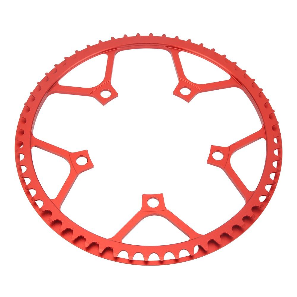 58T Bicycle Chainring Aluminum Alloy Bike Chainwheel Durable Folding Bike Chainring BMX Bike