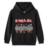 Roblox Cartoon Anime Children Costume Spr Hoodie Kids Clothes 2025Funny Haruno Sakura Hoodies for Teen Girls Baby Sweatshirt
