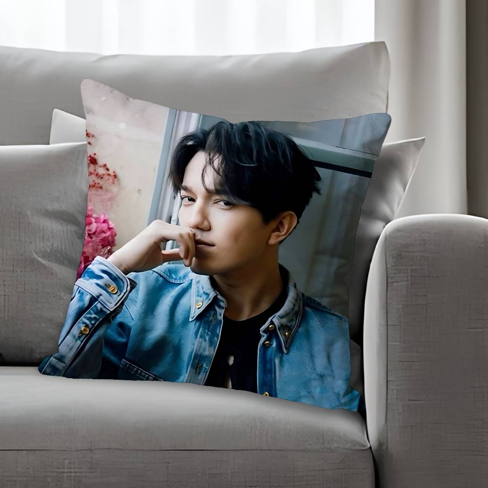 Наволочки Dimash Kudaibergen для Спальни Гостиной Дивана Домашний Декор Полиэстер Наволочка на Подушку с Молнией