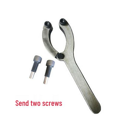 Инструмент для разборки гидравлического цилиндра KT для ремонта экскаватора - Двухкулачковый ключ для снятия гильзы цилиндра и масляного уплотнения поршня.