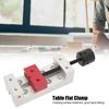50mm Mini Aluminum Flat Clamp Table Bench Vise Drill Press Vice Fixing Tool Vise Mini Flat Clamp Table Flat Clamp
