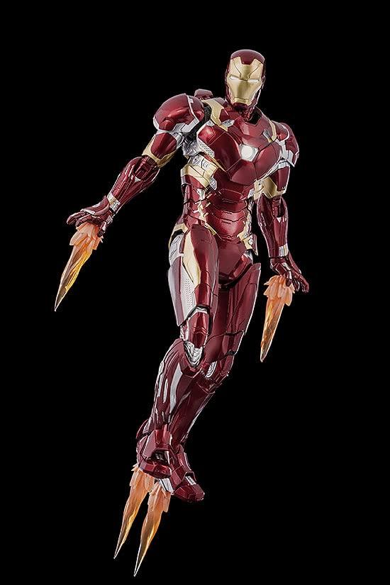 Marvel Studios The Infinity Saga Infinity DLX Iron Man Mark 46 Железный человек Марк масштабная литая окрашенная подвижная фигурка [Marvel Studios' Saga] [DLX 46] 1/12