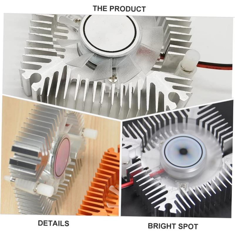 12v Кулер для видеокарты Тихий вентилятор охлаждения GPU Вентилятор воздушного охлаждения для видеокарты Прецизионные подшипники Теплопроводность Анодированный 55 мм