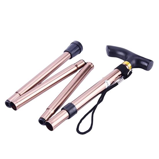 Сверхлегкие треккинговые палки. Полезный быстроскладной высокопрочный телескопический костыль для скалолазания.