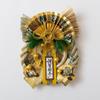 Hideshime New Decoration Shimenawa Entrance Wreath Wind God and Raijin Decoration Rinrin LD-09