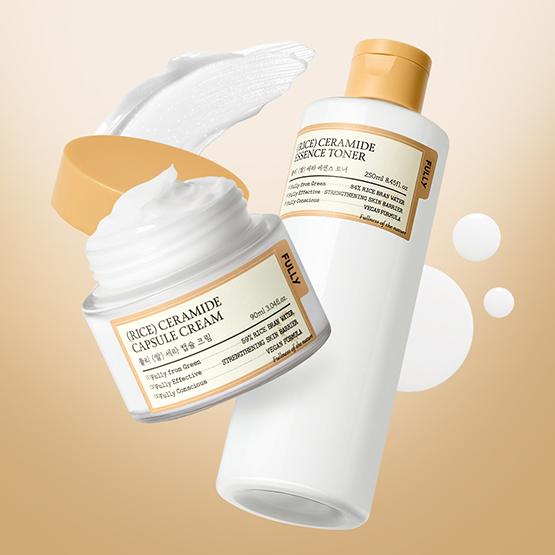 FULLY Рисовый керамидный эссенциальный тонер 250 мл