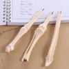5Pcs Type 1.0 Bone Shaped School Pens Length 14.7cm Bone Shape Ballpoint  Writing