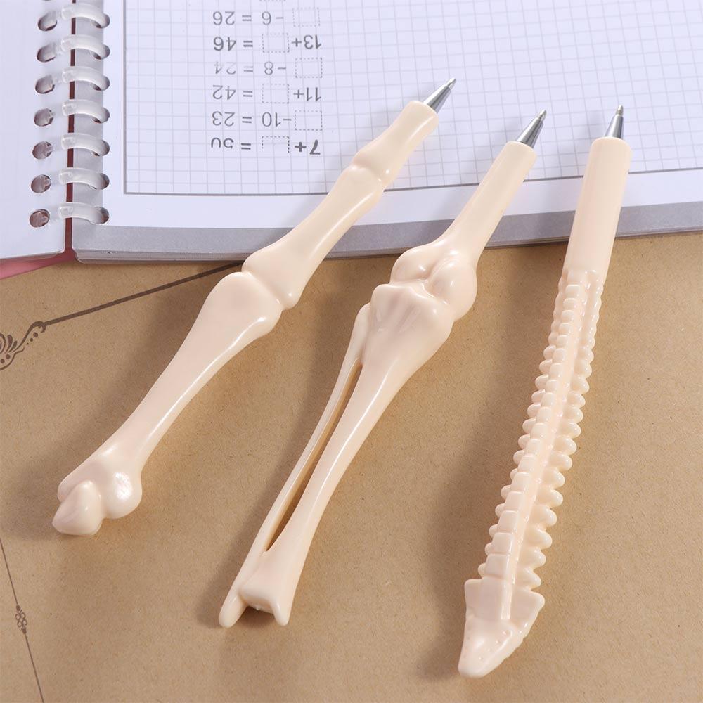 5Pcs Type 1.0 Bone Shaped School Pens Length 14.7cm Bone Shape Ballpoint  Writing