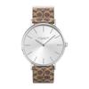 PERRY Silver Dial Stainless Steel Quartz 36MM Watch 14503122 Brown [Coach] Women's [Item]