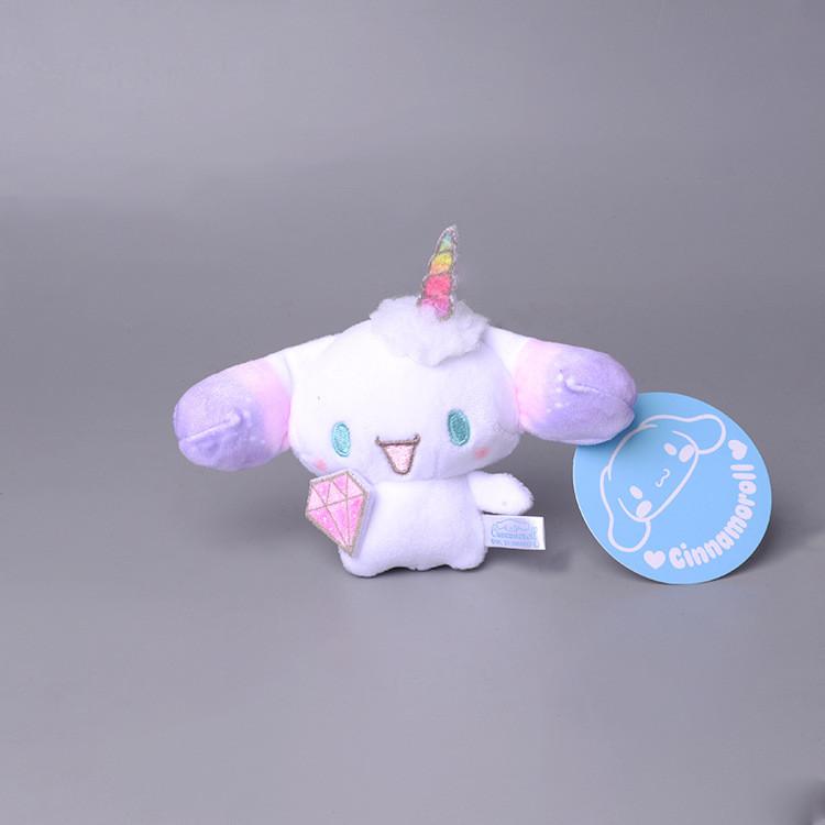 Doll Cinnamon Dog Pendant Featuring An Ice Cream Diamond Design Lollipop