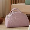Large Capacity Mommy Handbag Multifunctional Diaper Organizer Portable Woven Basket  Women