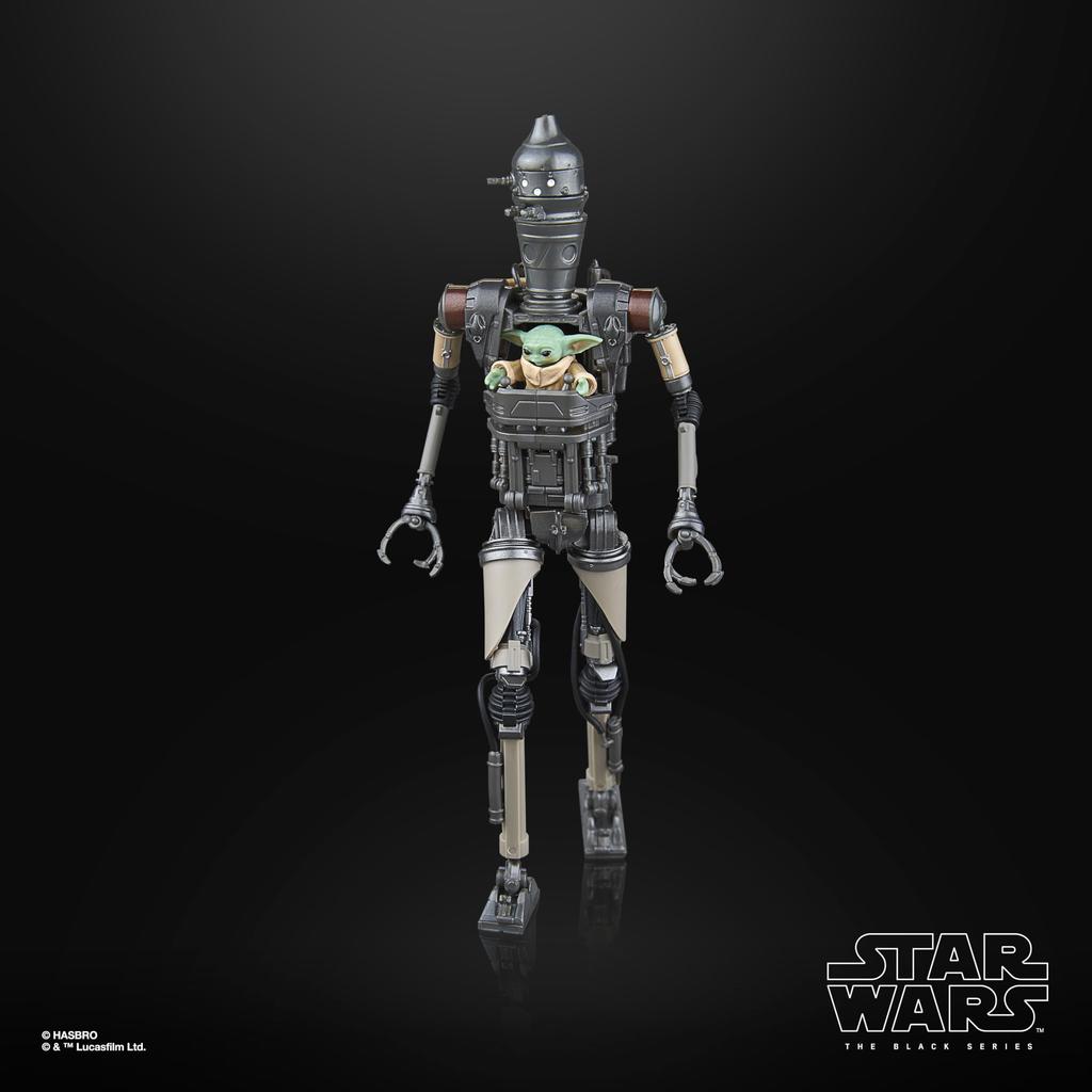 Hasbro Star Wars STAR WARS Black Series Star The Mandalorian Collection 15 см фигурка G0074 подлинный продукт IG-12 и Grogu, Wars 2-Pack