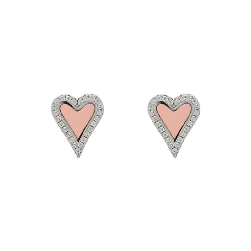 JYDDM 925 Adorable Heart Earrings